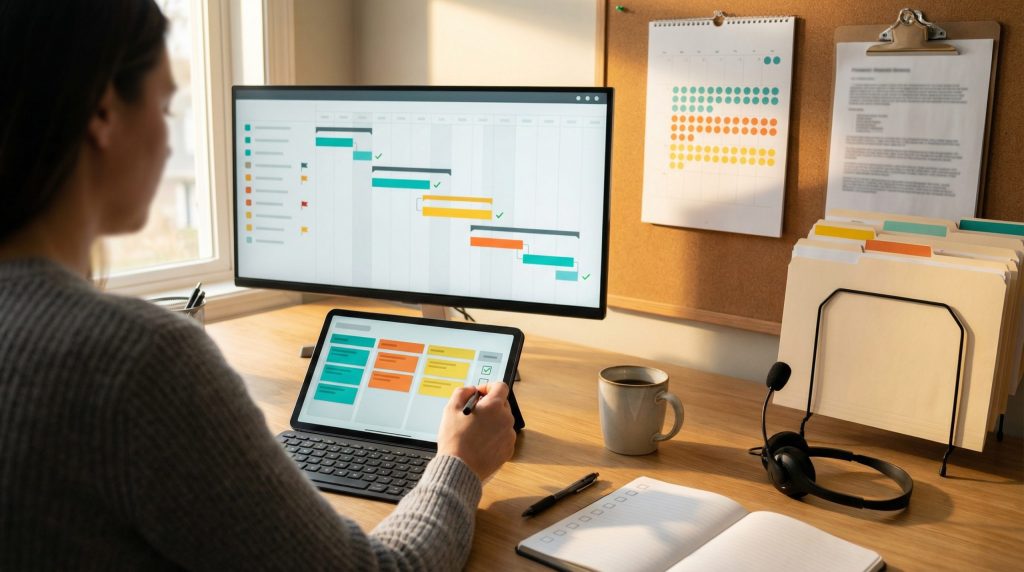 Rotina de Projetos Freelance: Entregas, Escopo e Previsibilidade